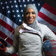 Fencer Ibthaj Muhammad, who finished second in the vote